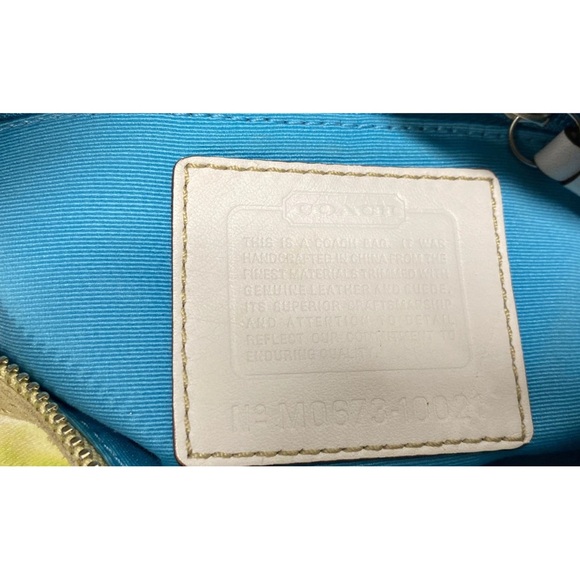 Coach Rainbow Striped Shoulder Bag - Picture 5 of 5